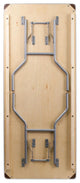 6-Foot HEAVY DUTY Birchwood Folding Banquet Table