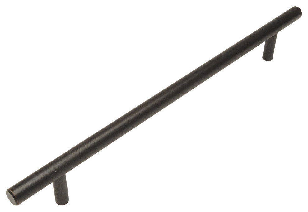 Cosmas 404-224ORB Oil Rubbed Bronze Slim Line Euro Style Cabinet Pull, Set of 5