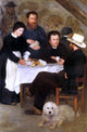 Pierre Auguste Renoir The Inn of Mother Anthony Gallery Wrapped Canvas Print