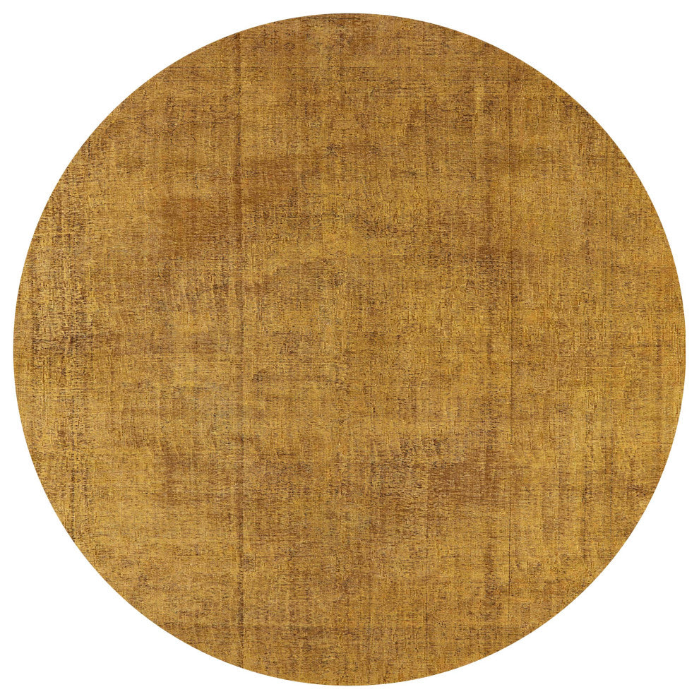 Ahgly Company Indoor Round Mid-Century Modern Area Rugs, 6' Round