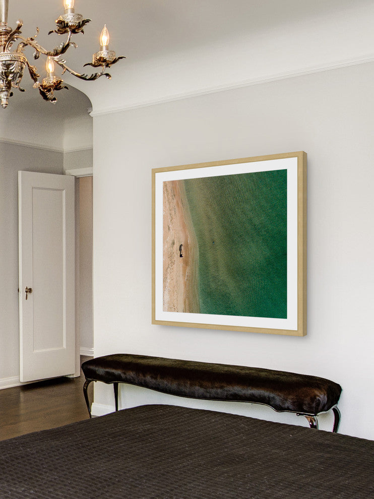 "Shadow Man" Framed Print by Karolis Janulis