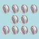 10 Brass Door Stop Dome Floor Mount Bumper Chrome |