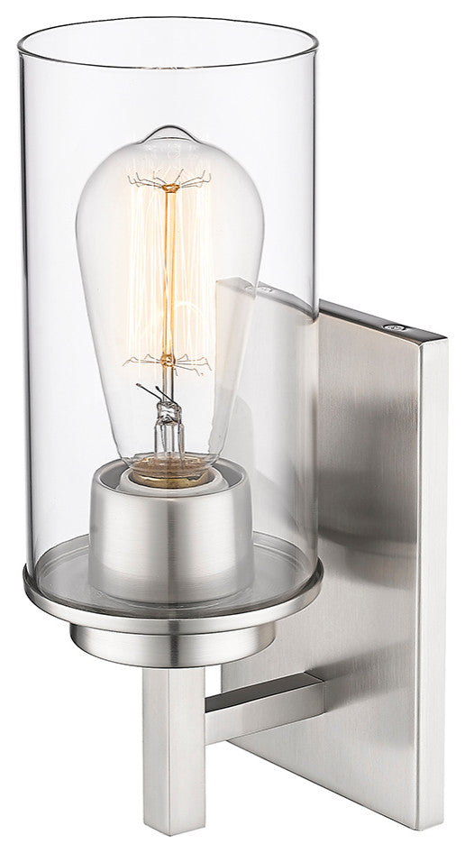 Janna 1 Light 4" Brushed Nickel Sconce