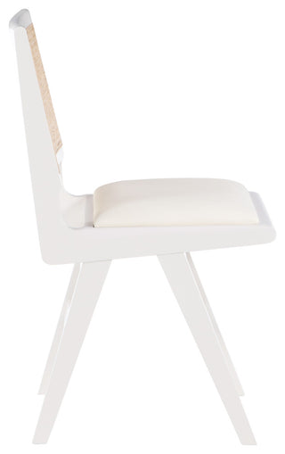 Abby Chair, White, White Finish, Side Chair