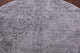 8' Round Persian Hand-Knotted Wool and Silk Rug Q7070