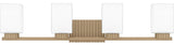Joyner 4-Light Bath, Bronze Gold
