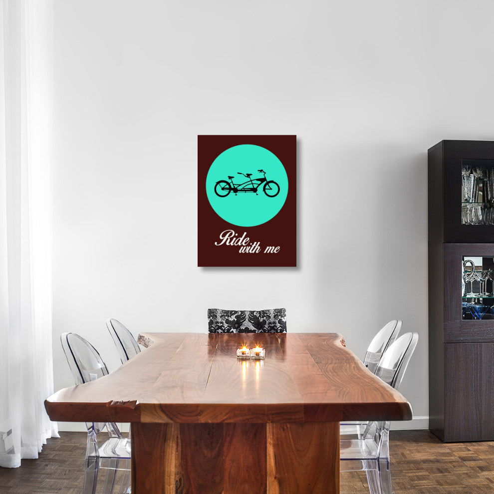 "Ride With Me Poster 2" Fine Art Print