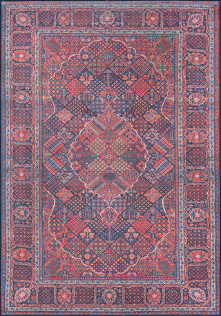Momeni Afshar AFS10 Area Rug, Navy, 7'6"x9'6"