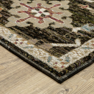 Oriental Weavers Andorra 2396B Floral Rug, Brown, 5'3"x7'3"