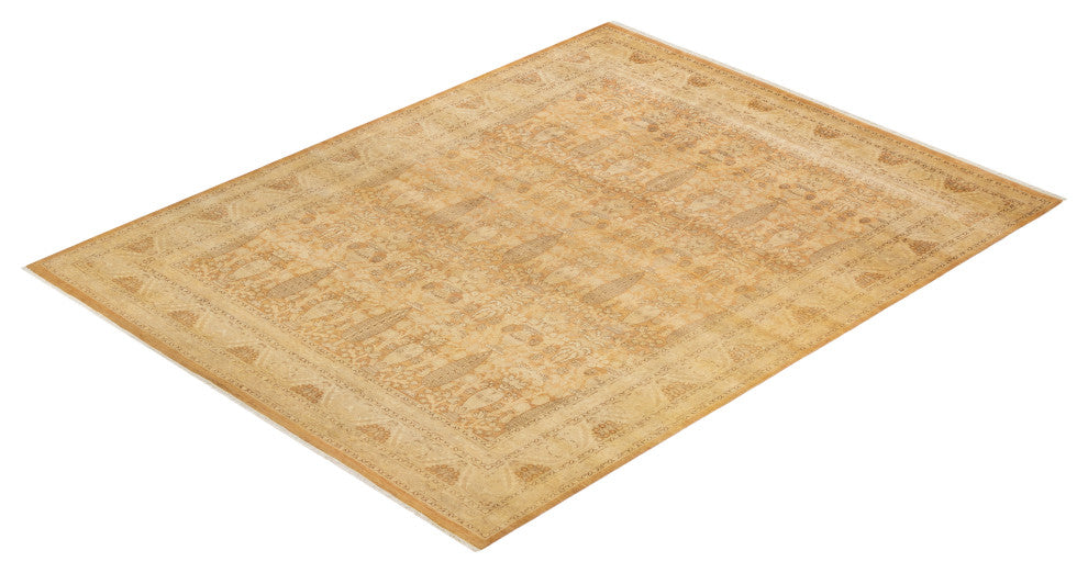 Mogul, One-of-a-Kind Hand-Knotted Area Rug Brown, 8' 1" x 10' 2"