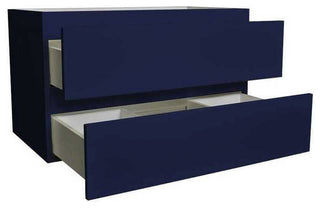 Salt 20Dx36" Floating Bathroom Vanity, Navy, Cabinet Only