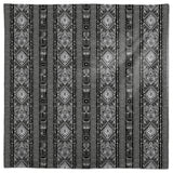 Dotted Boho Pattern Black 58x58 Tablecloth