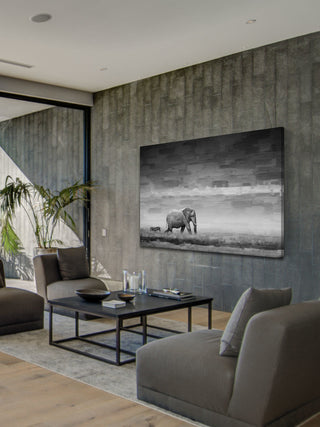 "Elephant" Fine Art Canvas Print, 60"x40"