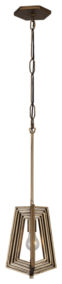 Varaluz-262P01BL-One Light Pendant Black