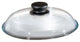 High Domed Pyrex Glass Lid for 11.5" Berndes