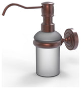 Dottingham Wall Mounted Soap Dispenser, Antique Copper