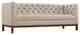 Modway Panache Upholstered Fabric Sofa, Beige