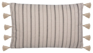Safavieh Marcen Pillow Grey/White 20" X 12"