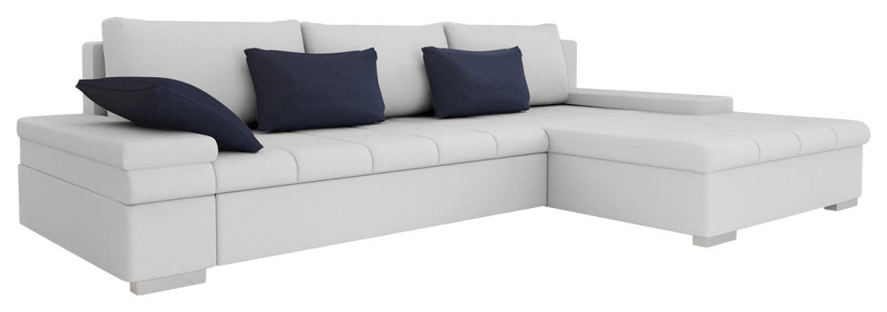 AUGUST Sectional Sleeper Sofa, Right