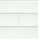 4"x12" Hamptons Glass Subway Tile, White Linen