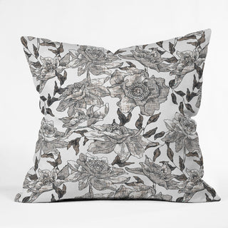 Holli Zollinger Summertime Natural Outdoor Throw Pillow, Medium