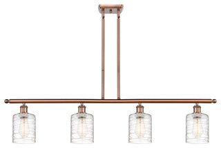 Cobbleskill 4 Light Island Light, Antique Copper