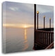 Sunset View on the Balcony 1 Giclee Wrap Canvas Wall Art