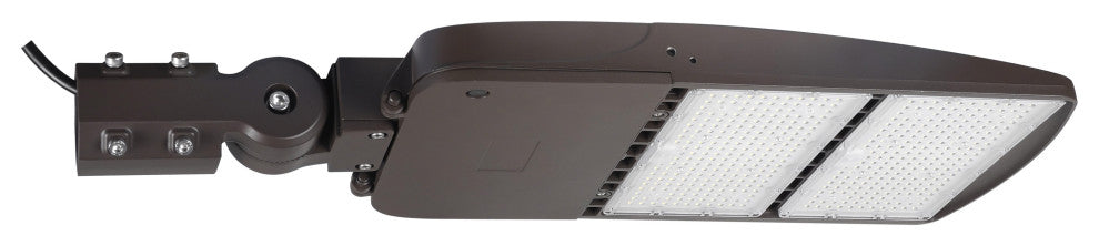 LED Area Light Type III - 240 Watt - Bronze Finish - 5000K - 120-277V