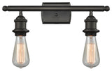 2-Light Dimmable LED Bare Bulb 4.5" Bath Fixture, Oil Rubbed Bronze