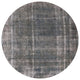Ahgly Company Indoor Round Mid-Century Modern Area Rugs, 5' Round