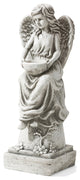 31.25"H MGO Angel Garden Statue With a Birdbath