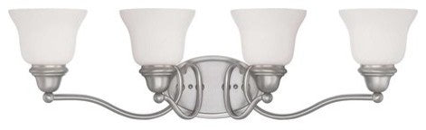 Yates 4 Light Bath Bar, Pewter