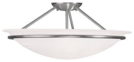 Newburgh Ceiling Mount, Brushed Nickel