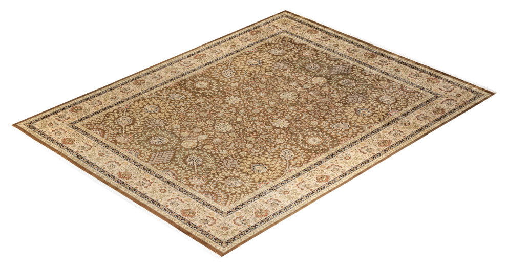 Mogul, One-of-a-Kind Hand-Knotted Area Rug Brown, 9' 1" x 11' 10"