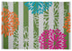 Flower Bursts Spring Chenille Rug, Green, 5'x7'