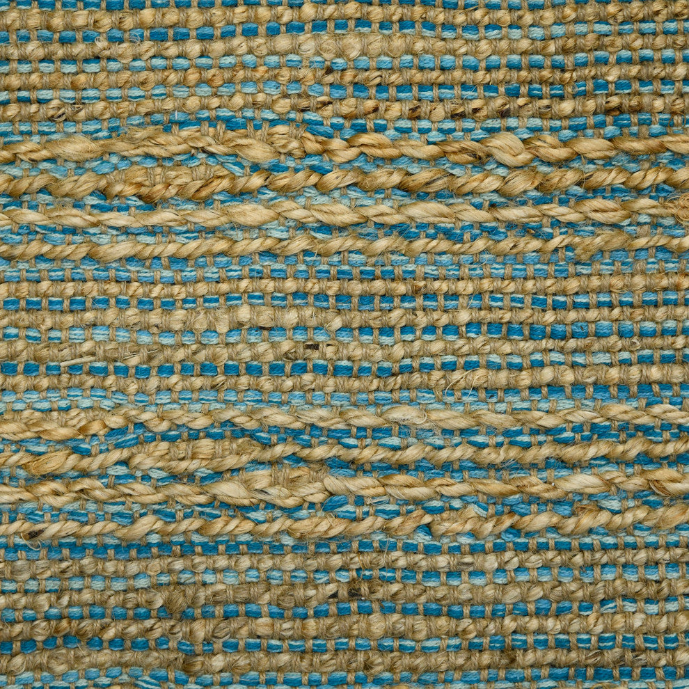 Naturals Sinclair Area Rug, Blue, 8' x 10', Striped