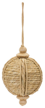 Jute Onion Ornament, Set of 6