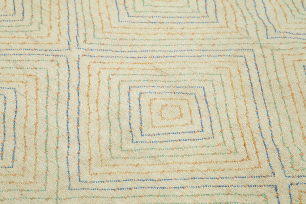 Rug N Carpet - Handmade Oriental 6' 2" x 8' 9" One-of-a-Kind Oushak Area Rug