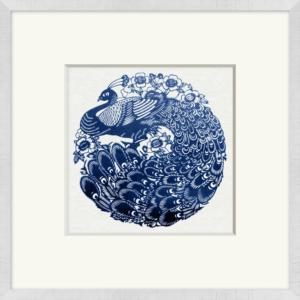 Asian Cut Paper Motif 4, Giclee Reproduction Artwork