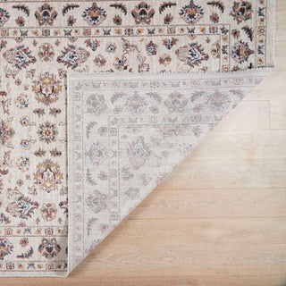 Heirloom Sarouk Area Rug, Multi, 5'3" Round