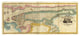 "New York City & County, 1832" Digital Paper Print by David H. Burr, 46"x21"