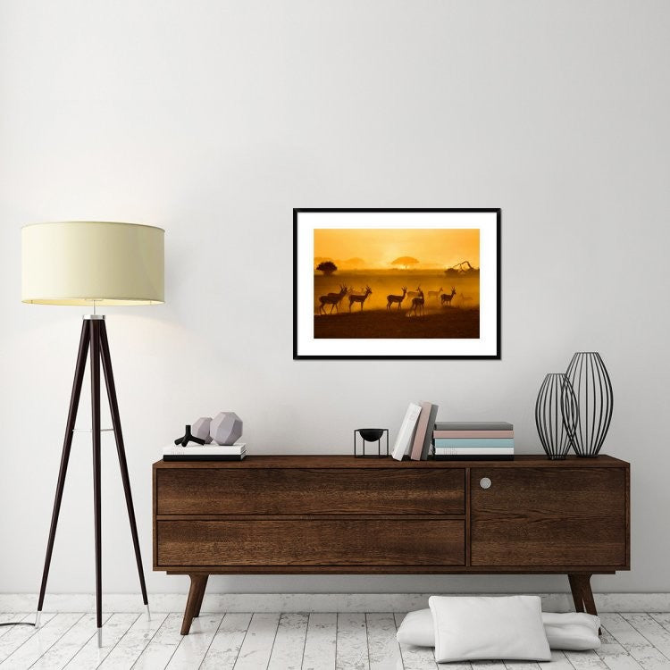 "Be Careful" Framed Digital Print by Mathilde Guillemot, 38"x28"