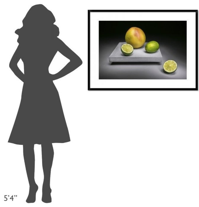 "Citrus Family" Framed Digital Print by Christophe Verot, 38"x28"