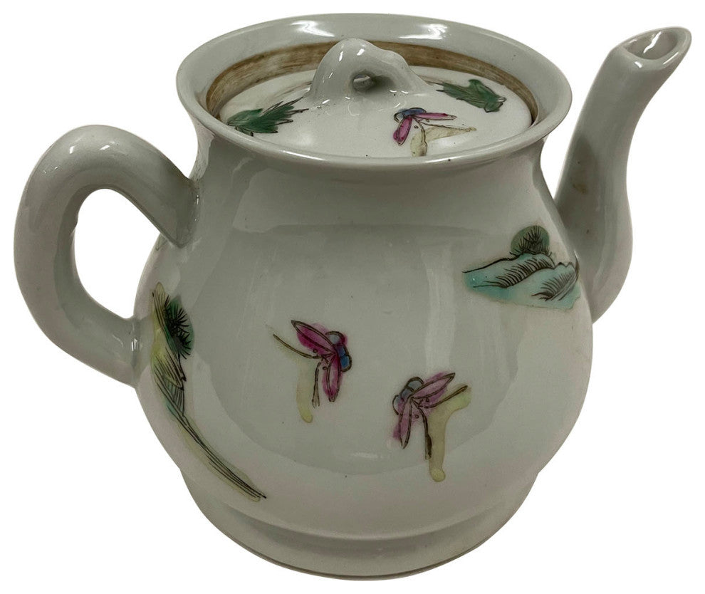 Consigned Antique Chinese Porcelain Teapot