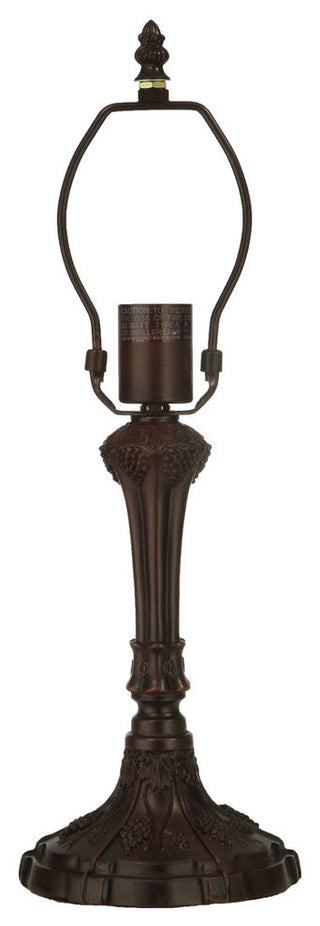 18.5H Spiral Grape Accent Lamp