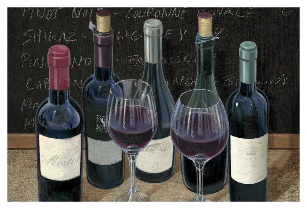 "Wine Spirit I" Digital Paper Print by James Wiens, 26"x18"