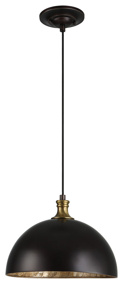 Uttermost Placuna 1-Light Pendant, Bronze