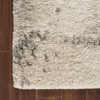 Shag Adrian Gray/Beige Rug, Gray, 8'9"x12'2"