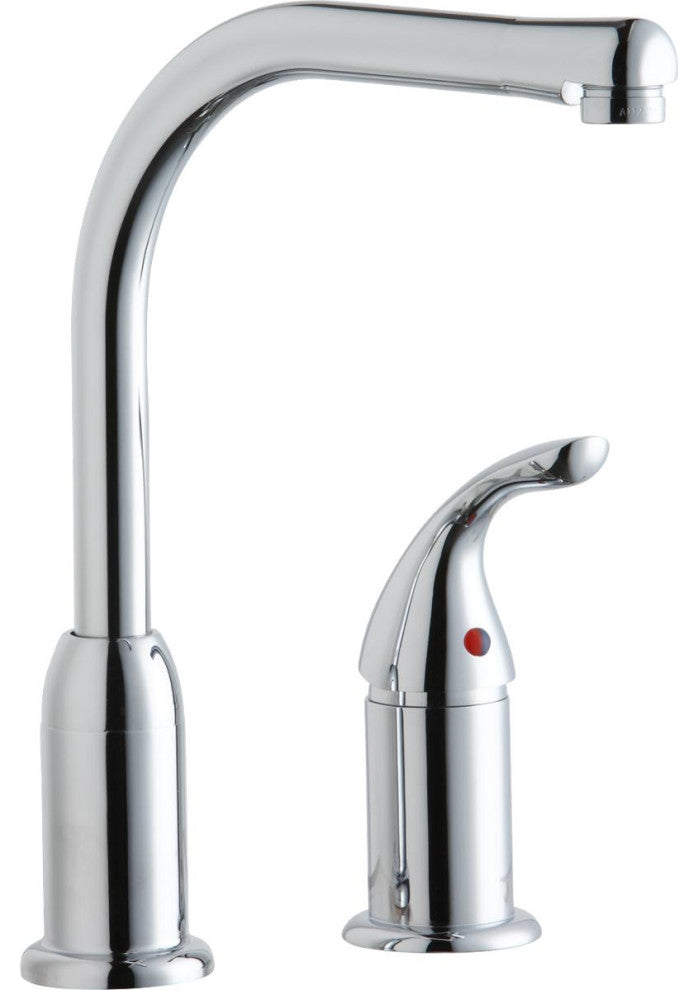 LK3000CR Everyday Kitchen Deck Mount Faucet with Remote Lever Handle, Chrome