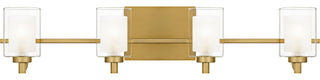 Quoizel KLT8604LED Kolt 4 Light 29"W LED Bathroom Vanity Light - Brushed Gold